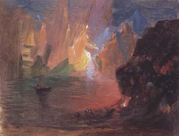 Frederic E.Church Iceberg Fantasy France oil painting art